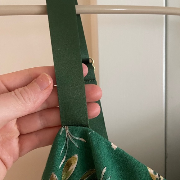 NWT Allen Schwartz willow bustier gown w pineapple print - Picture 5 of 10